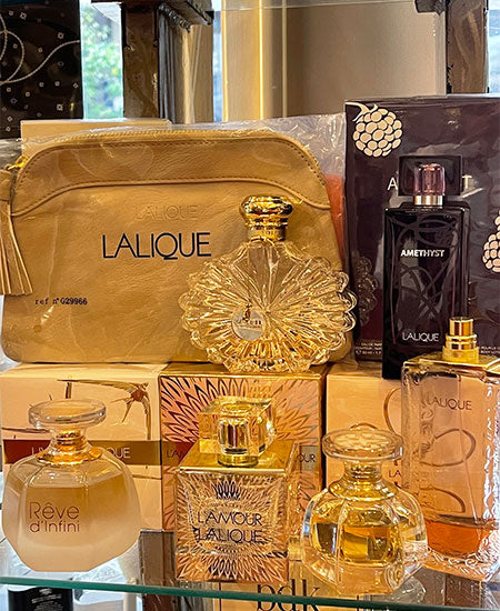 Lalique travel pouch Gift with Purchase